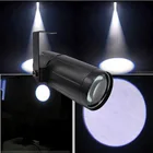 Белый Светодиодный прожектор, 3 Вт, с узким светом для мытья, точечное освещение, крепление для прожектора, для танцев, пола, вечеринки, кафе