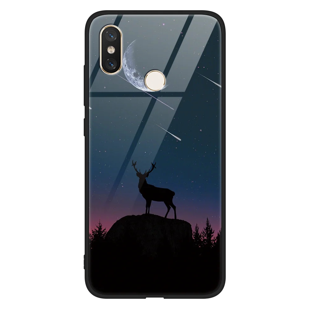 Чехол из закаленного стекла для Xiaomi Redmi Note K20 7 7S S2 5 6 Pro Plus 6A Y3 Space, Роскошный чехол для Xaiomi Redmi Note 7 Pro
