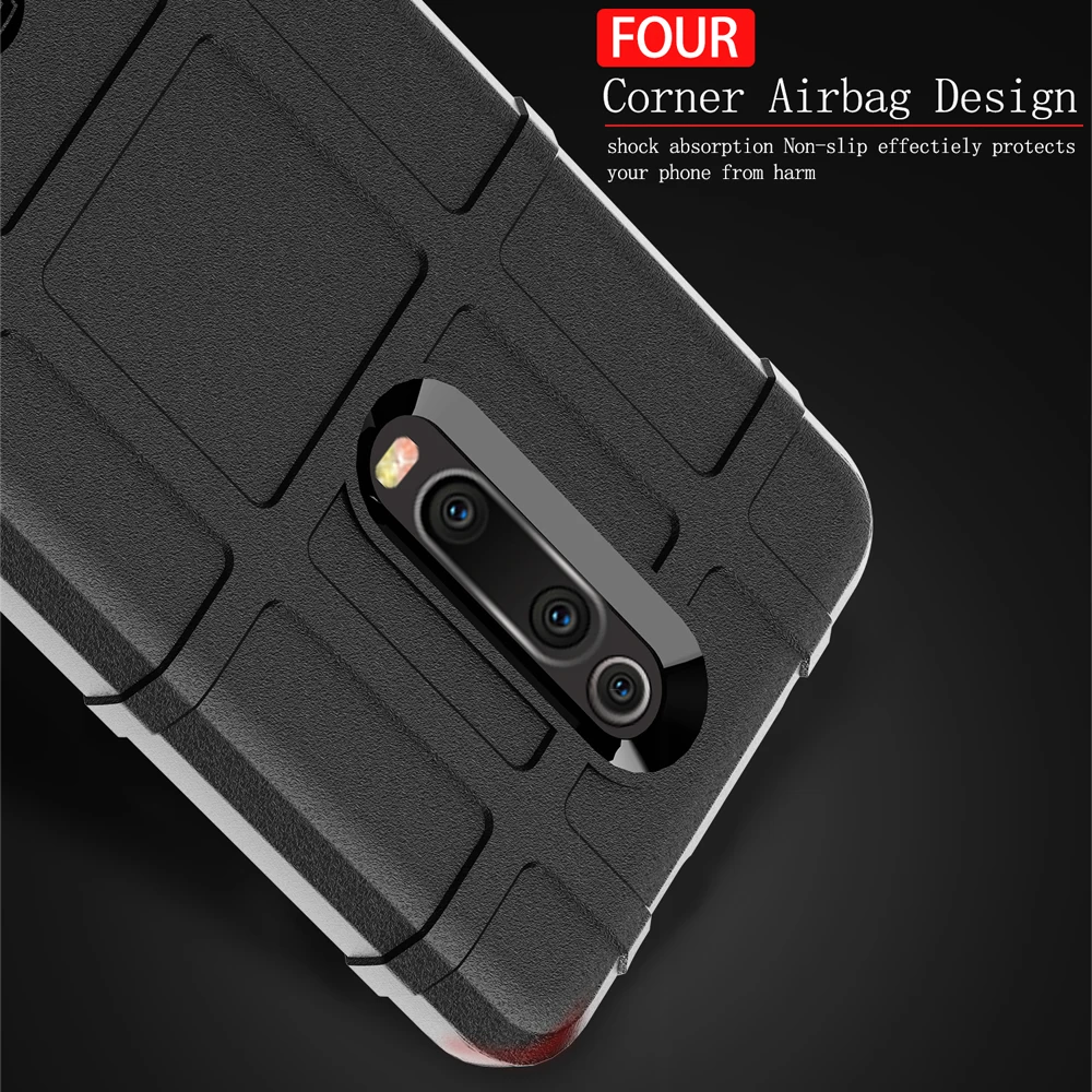 KEYSION Shockproof Case For Xiaomi Mi 9T Pro K20 Mi9 SE Soft TPU Armor Drop Resistance Back Phone Cover for Redmi Mi9T | Мобильные