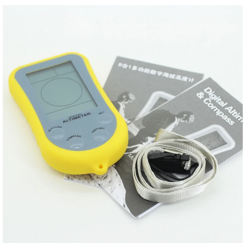 Цифровой водонепроницаемый ЖК дисплей 8 в 1 с высотомером компасом термометром