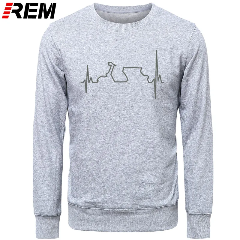GRAY GRAY Худи rem из хлопка, забавные мужские топы в стиле Харадзюку в стиле хип-хоп, уличная одежда в стиле Харадзюку, фитнес-Толстовки, Толстовки - Цвет: GRAY GRAY