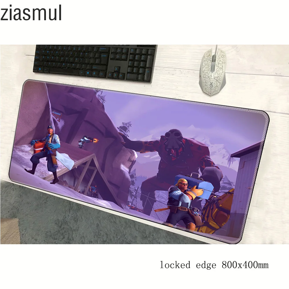Игровой коврик для мыши team fortress 2, 800x400x2 мм