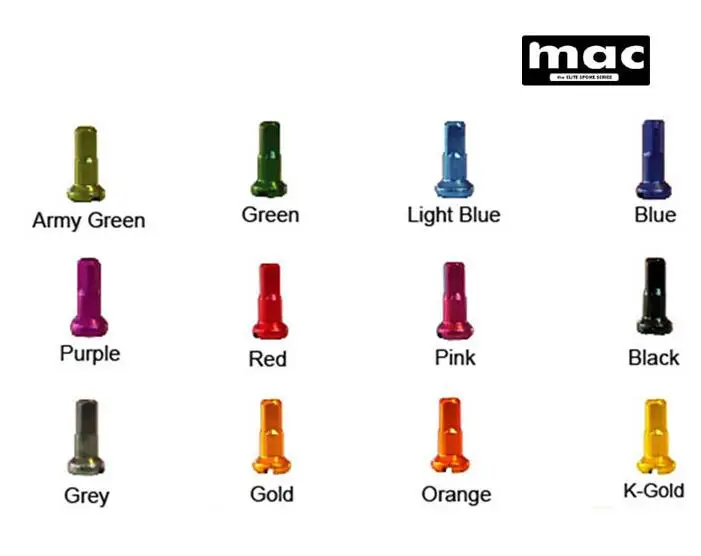 Легкий алюминиевый обработанный на станке с ЧПУ cn нипели спицы складные