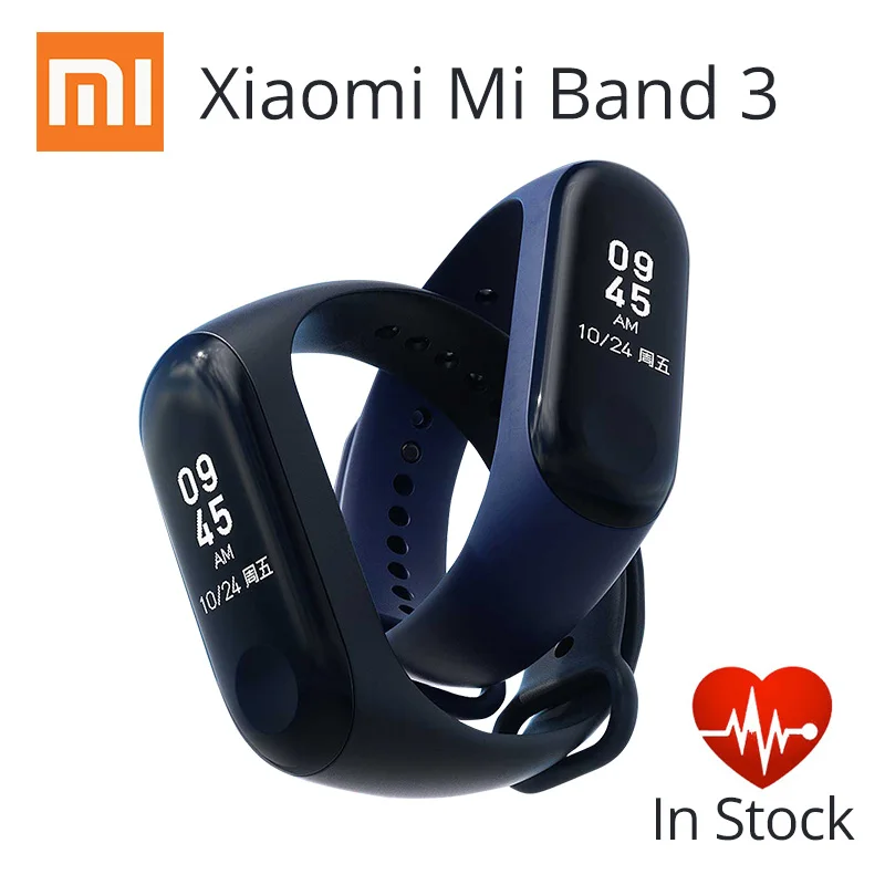 Новинка 85%, Xiaomi Mi, 3 Смарт-браслет, 0,78 дюймов, OLED, тачпад, 2, пульсометр, фитнес, спорт, Bluetooth 4,2
