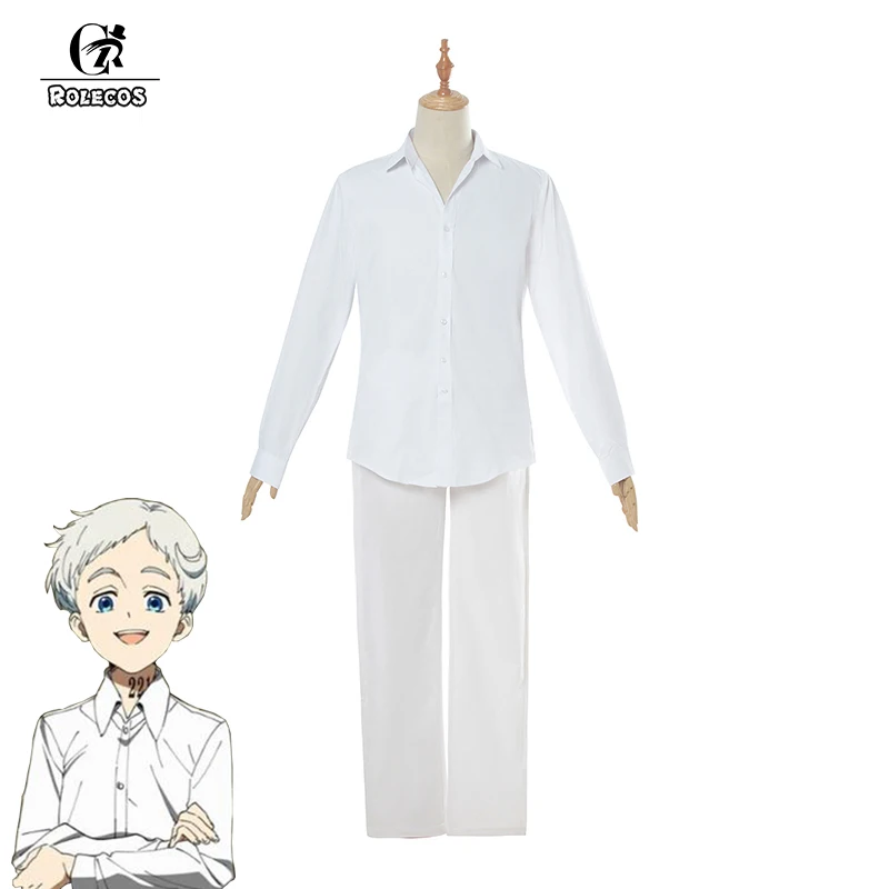 ROLECOS/аниме Обещанный нетленд Карнавальный костюм Костюм Нормана Yakusoku no Neverland