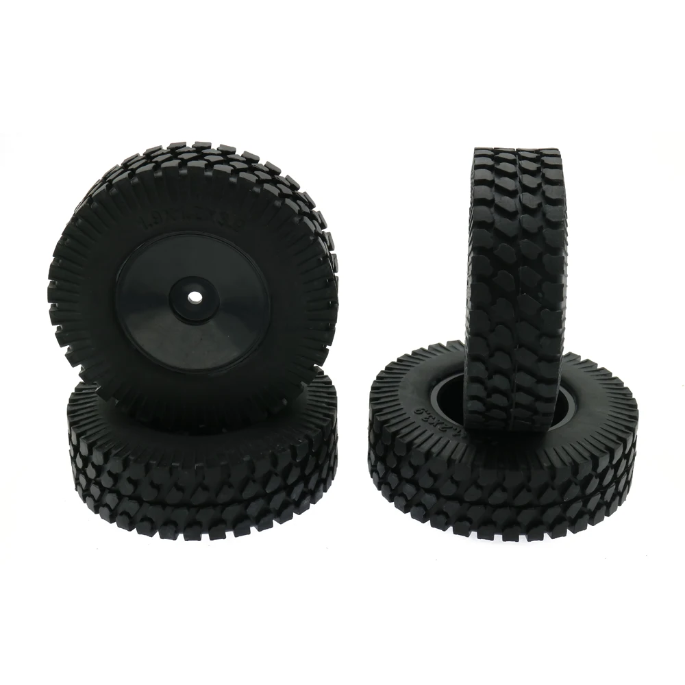 

Набор шин RCAWD с колесным ободом 4 шт./компл., комплект шин из гравийного гусеничного материала 1:10, диаметр 100 мм, Игрушечная модель автомобиля, ...