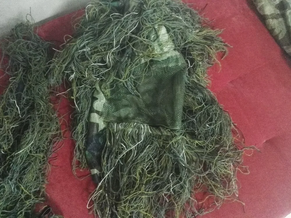 2017 Новый охотничий травяной Тактический Камуфляжный головной убор с капюшоном и