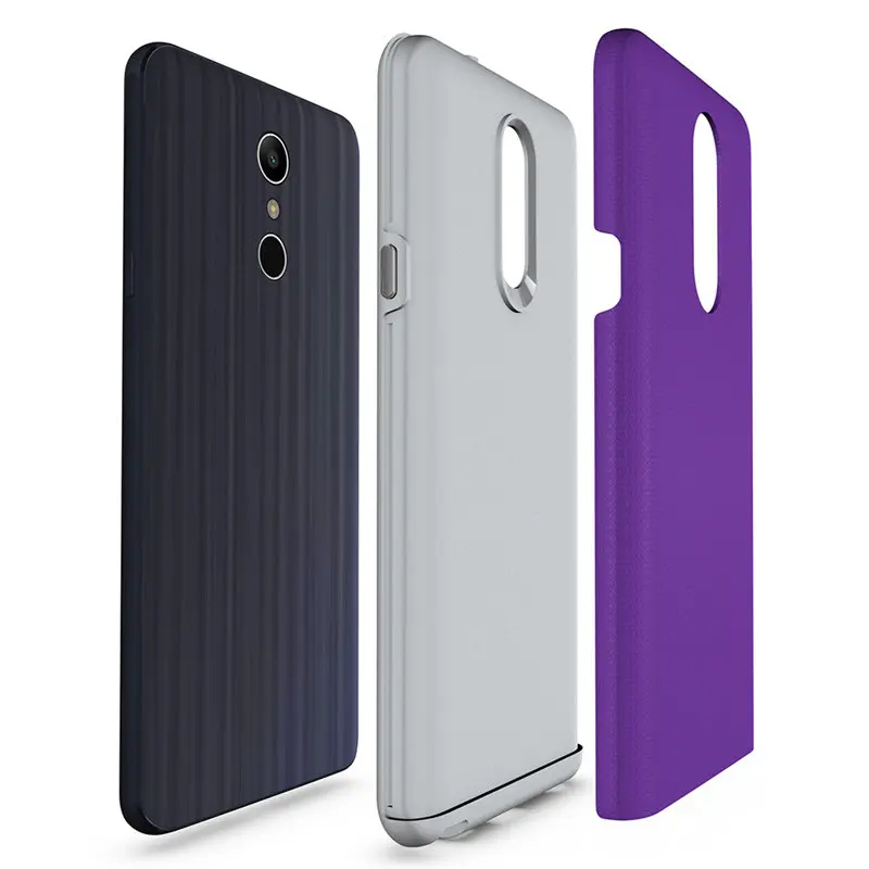 TURATA Shockproof Phone Cases For LG X Power 3 2018/Q Stylo 4 2018 Case PC+TPU Layers Hybrid Protect Anti-Knock Shell |