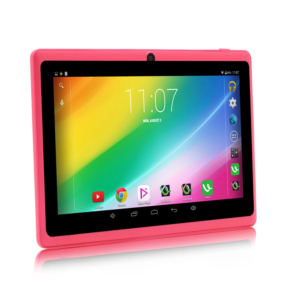 IRULU eXpro X1 7 дюймов Allwinner Android 4.4 Tablet Quad Core 8 ГБ 1024*600 HD Двойной Камеры Google APP Играть Wi Fi