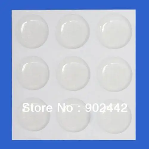 Бесплатная доставка 2000 шт./лот 8 мм 25 Круглый прозрачный (прозрачный) стикер из