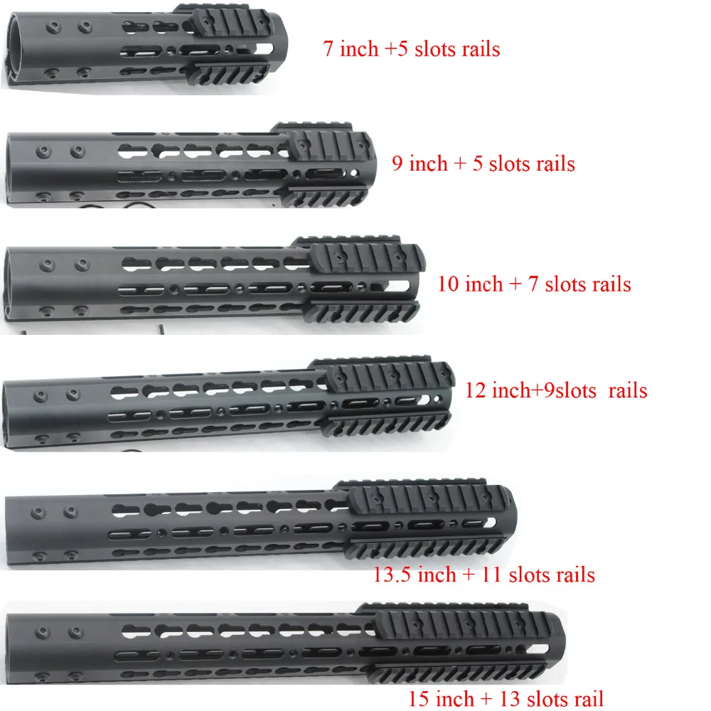 Трирок 7 'Ə'' 10 '཈'' 13 5 'ཋ'' рельсовое крепление NSR Free Float Keymod Handguard
