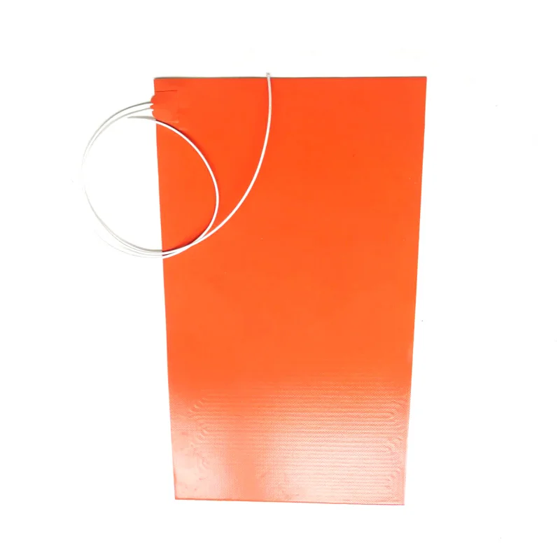 250*440*1.5mm silicone rubber heater 36v 110w adhesive 612 glue 400mm lead wire come out from corner of 440mm side | Дом и сад
