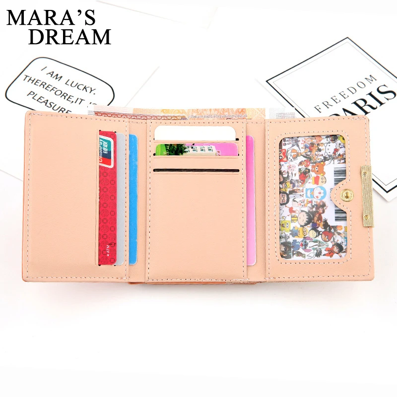 Mara's Dream 2018 Модные женские кошельки блестящие короткие Дамские Держатель для
