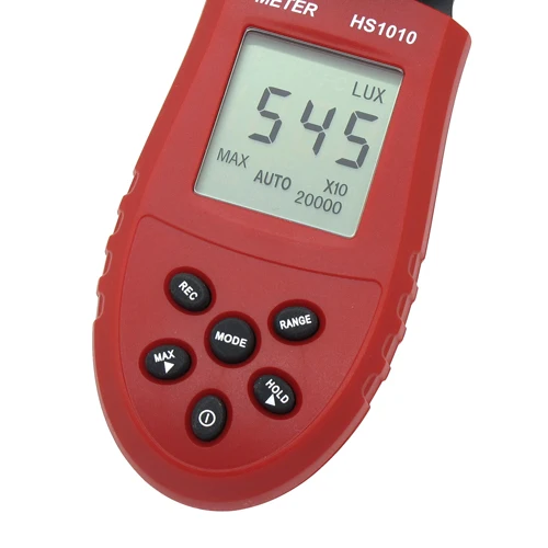 HS1010 1 8 &quotLCD Цифровая освещенность светильник метр Люкс тестер 1lux ~ 200000lux|light meter