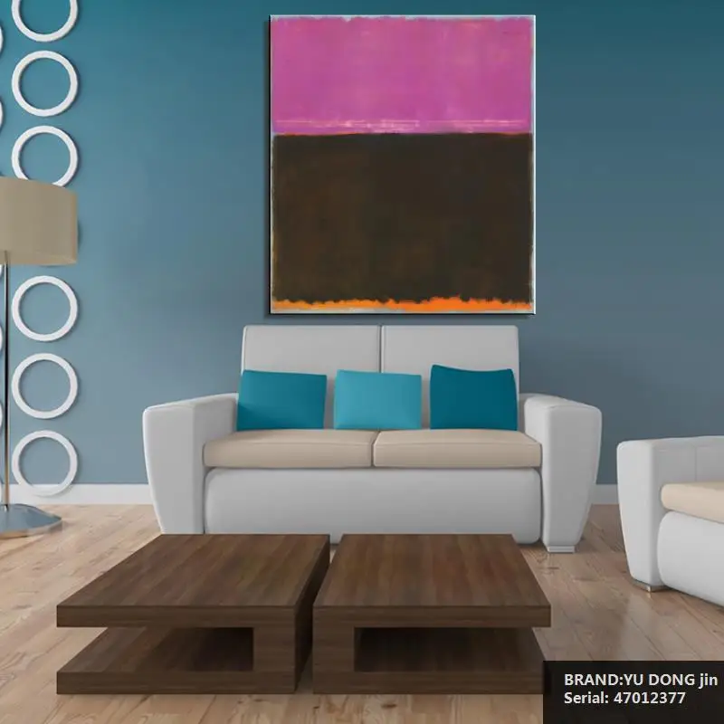 Классическая картина маслом Mark Rothko Still life рисование искусство спрей без рамки