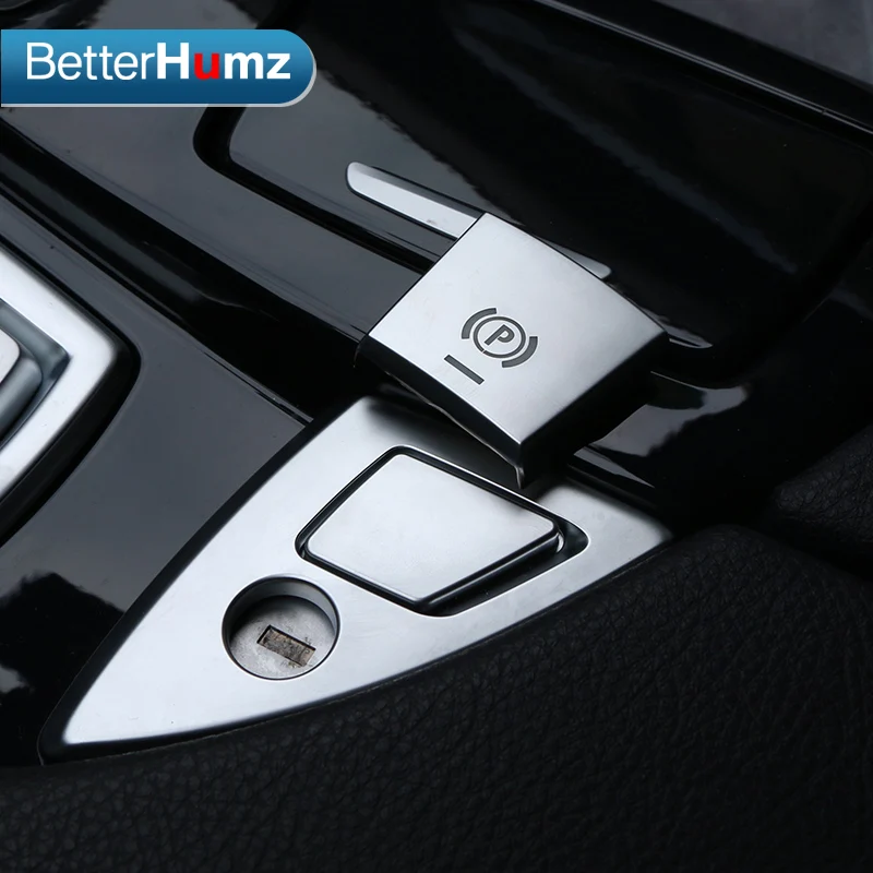 Автомобильный Стайлинг переключатель стояночного тормоза P кнопочная крышка ABS