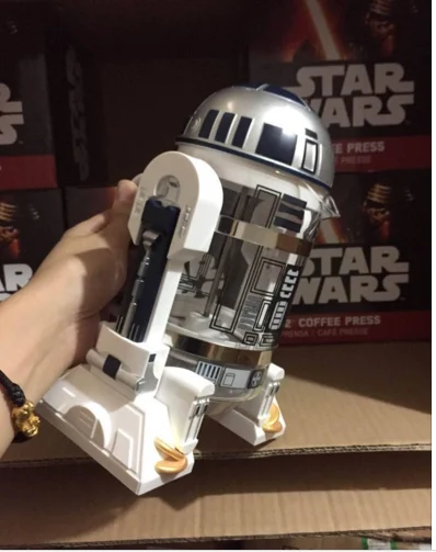Star Wars R2D2 мини ручная кофемашина изоляционный горшок кофейник мокко горшок|pot|pot mini