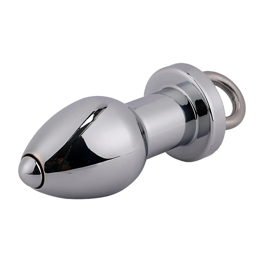 2018 Hot SM Anal Douche Enema Adult Sex Toys Stainless Steel Cleaning Toy plug L1120 |