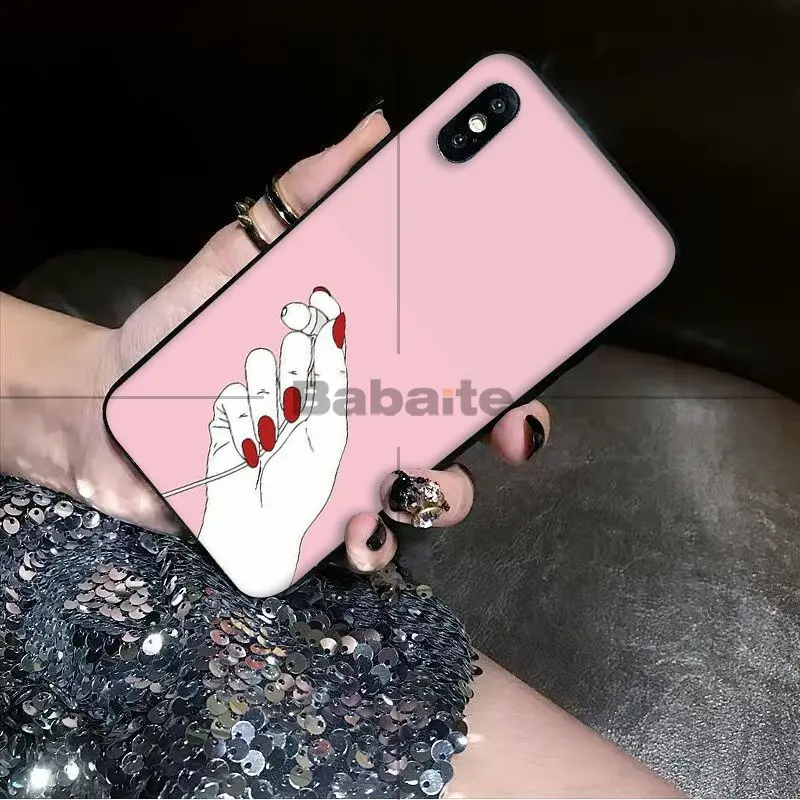 Чехол для телефона Babaite Best Friend Girlfriend роскошный уникальный дизайн iPhone X XS MAX 6 6s 7 7plus 8