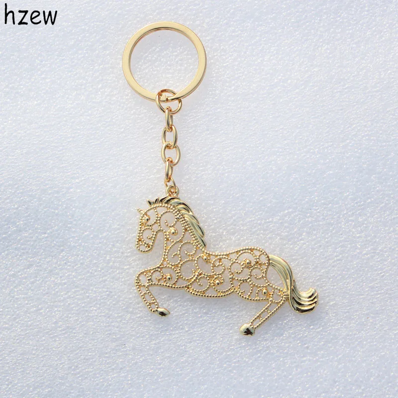 Hzew большой 7 см * 4 5 Милая лошадь брелок run подарок|keychain gift|horse keychainhorse key chain |