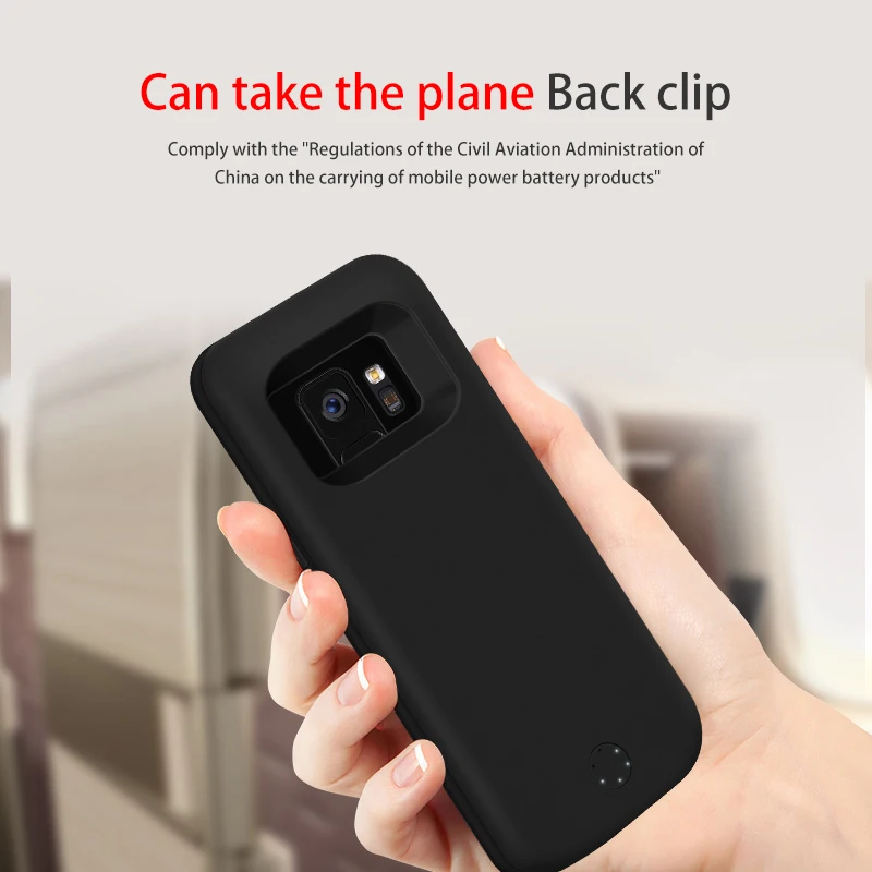 Vvking 6000 мА ч/5000 мА/ч Батарея Зарядное устройство чехол для samsung Galaxy S9 плюс Мощность