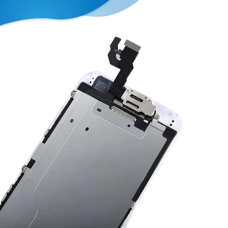 Полный дисплей для iPhone 6 ЖК-экран полный набор в сборе сенсорный дигитайзер с домашней кнопкой фронтальная камера черный белый