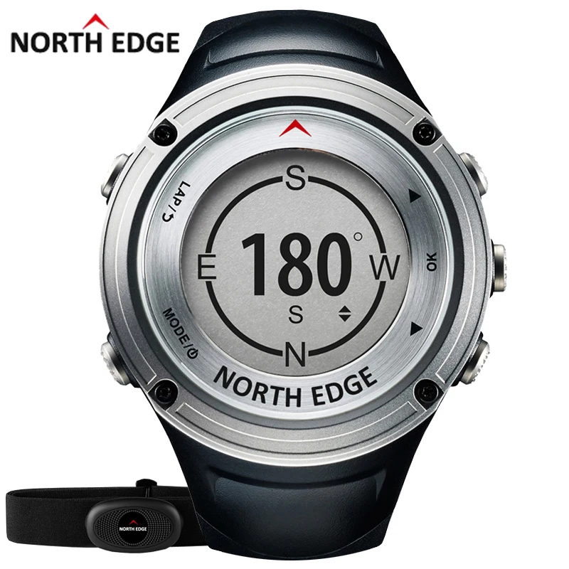 Северная край Для Мужчин's GPS спортивные часы цифровые водостойкой военные