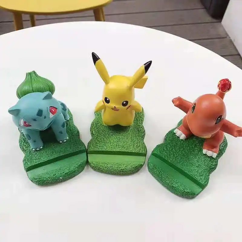 Модные мобильные подставка держатель для смартфона Покемон Пикачу телефон мини