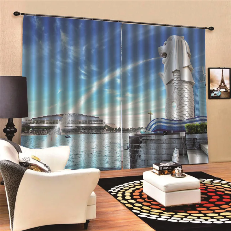 3D цифровая печать китайский дракон занавеска Кухня Спальня украшение дома ванная комната s шторы домашний декор AP15