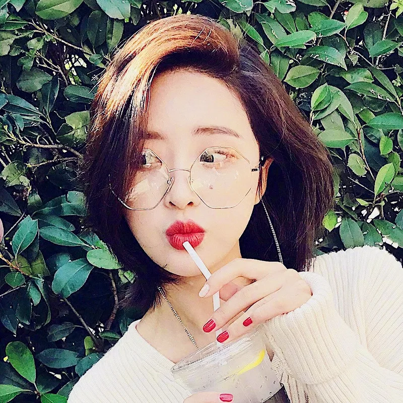 Занавес восьмиугольная оправа из сплава очки для чтения женщин и мужчин