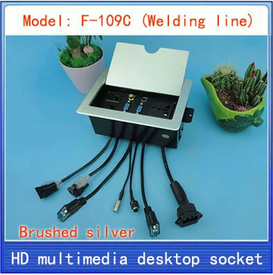 Новое настольное гнездо/Скрытый мультимедийный информационный блок/Сеть RJ45