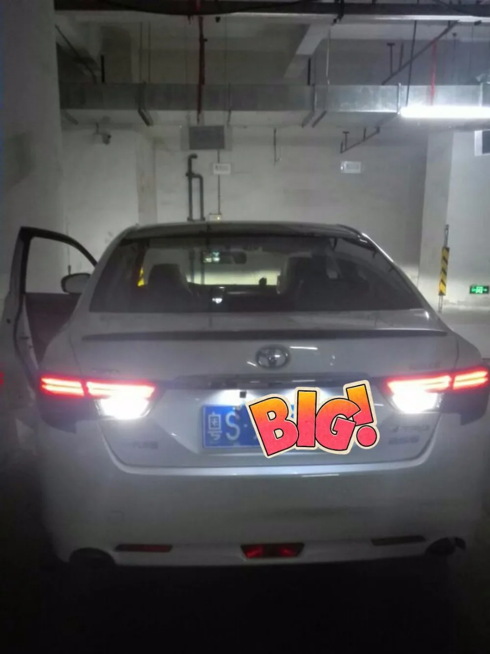 2 шт. 360 градусов светодиодный фонарь для заднего хода без ошибок PRIUS RAV4 REIZ E'Z 2015