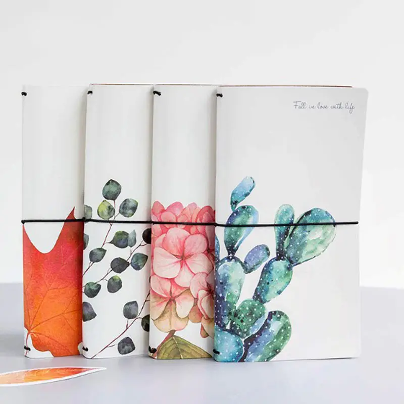 YIWI кактус листья из искусственной кожи чехол для планировщика дневник книга