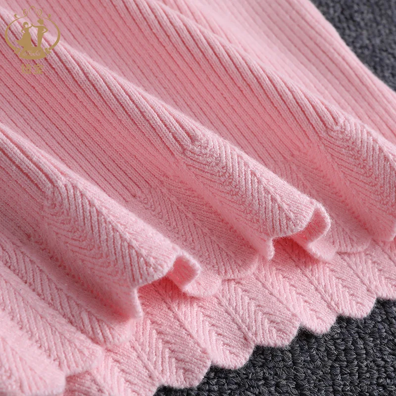 Свитер для девочек на осень 2021 новинка детский хлопковый свитер с длинным