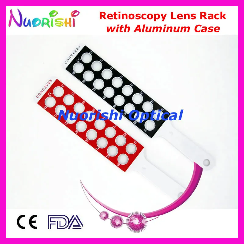 Настольная стойка для объектива фотометрии с белой ручкой упакованная в черный