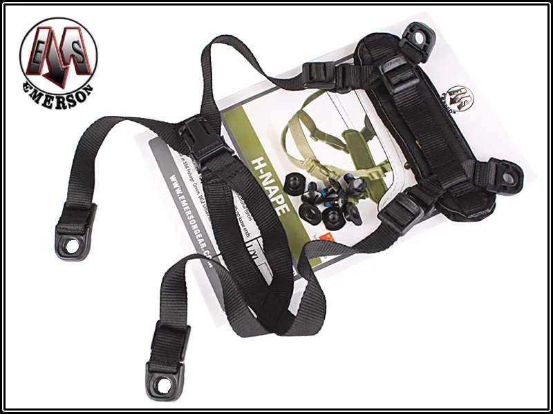 Тактические аксессуары для шлема EMERSON система удержания H Nape TAN/Black защитные шлемы