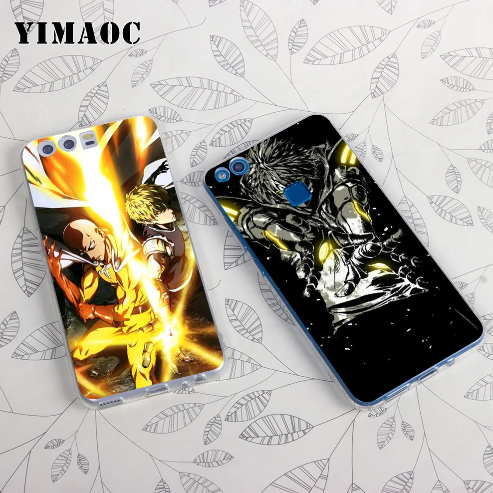 Yimaoc с героем Аниме One Punch Man мягкий чехол для huawei Honor 10 9 8X 8C 8 7C 7X 7A Pro 6A Note Nova 3i 3 2i Y6 Y7 Y9