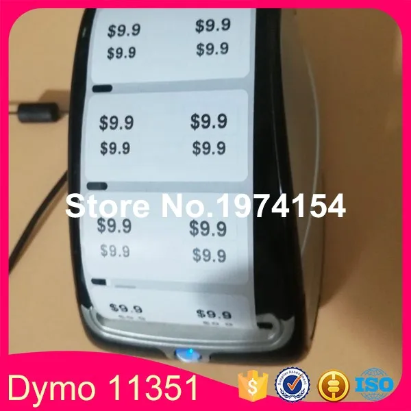 28 x рулонов совместимые с dymo этикетки 11351 ювелирные изделия термальная бумага 54 мм