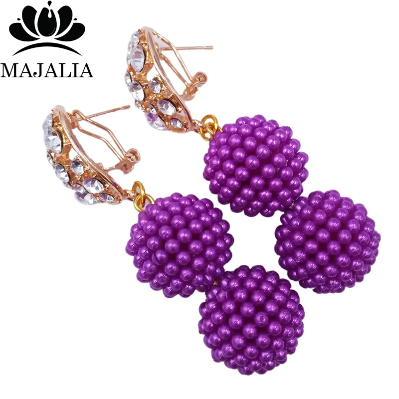 Классический нигерийский Свадебный комплект ювелирных изделий Majalia в