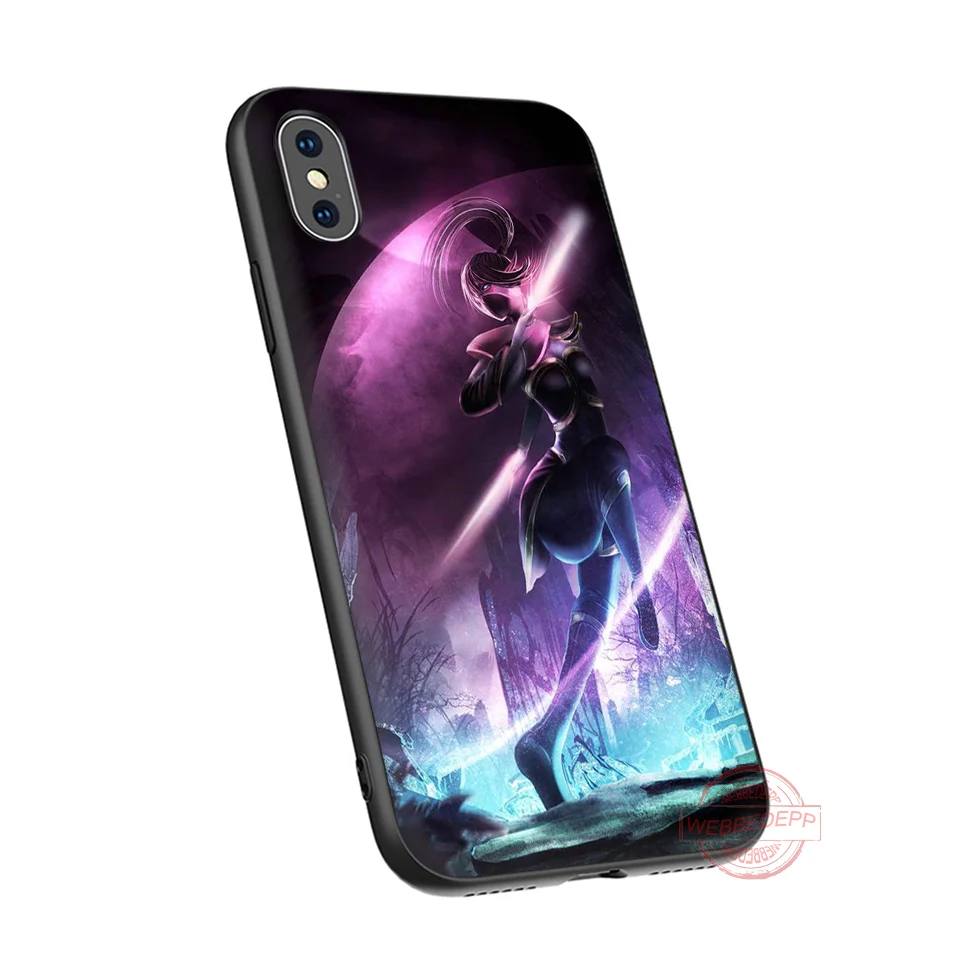 WEBBEDEPP Dota 2 Мягкий силиконовый чехол для телефона iPhone 5 6 7 8 Plus X XS XR Max.11 11peo 11proMax |