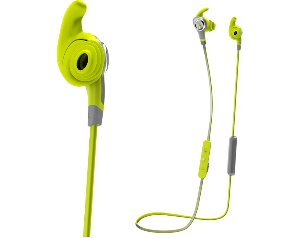 Оригинальные наушники-вкладыши Monster Isport Intensity, защищающие от пота, беспроводные Bluetooth наушники с микрофоном, стерео пульт дистанционного управления басами