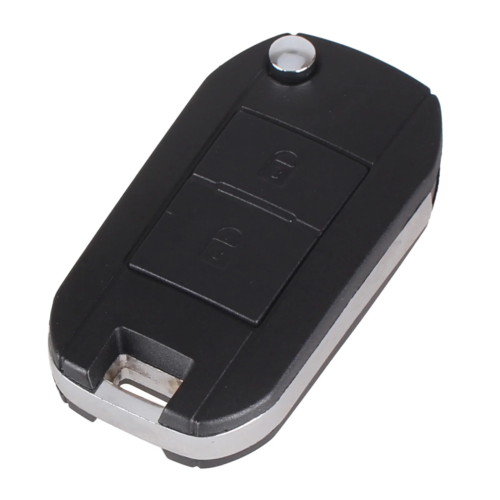Dandkey Складной автомобильный флип брелок для Citroen C2 C3 Xsara 307 107 607 407 с двумя