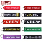 Брелок с вышивкой Remove Before Flight от производителя