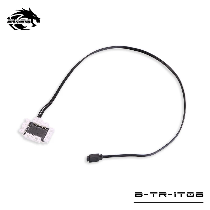 Bykski B TR 1T08 8 каналов RBW Led устройство синхронизации дистрибьютор|Кулеры и системы