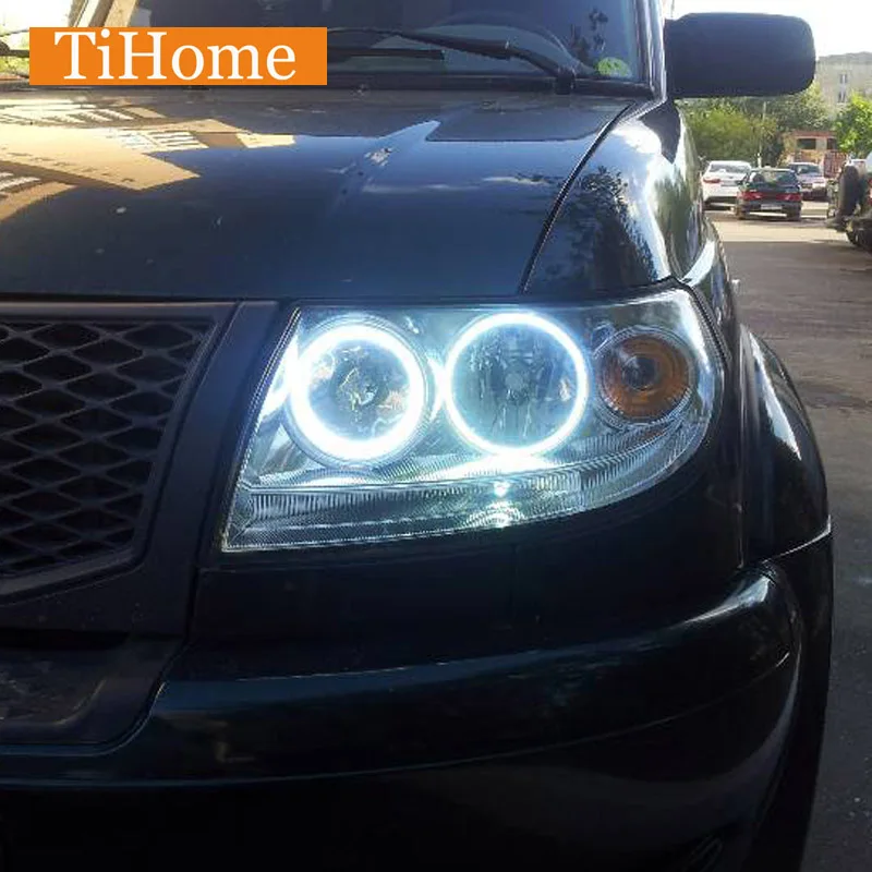 Комплект колец для уаз патриот CCFL ангельские глазки кольца с ореолом