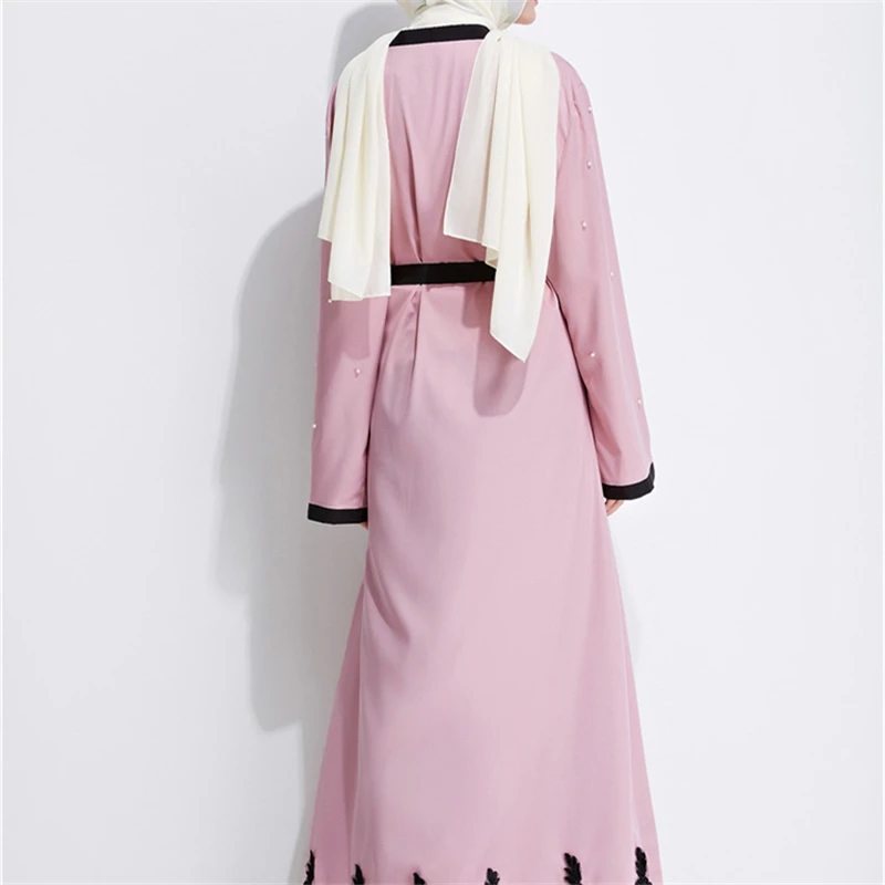 Мусульманский бренд 2020 модное платье ткань abaya кафтан халаты платья винтажные