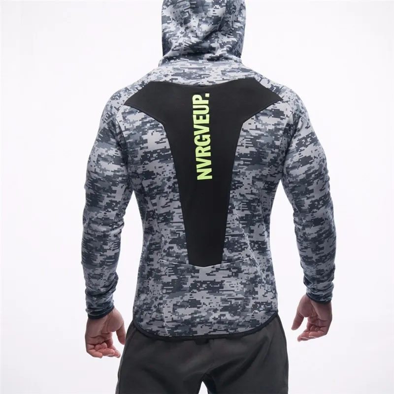 2018 TaoquhuGym толстовки hombre пальто бодибилдинга и фитнеса кофты мышцы Мужская