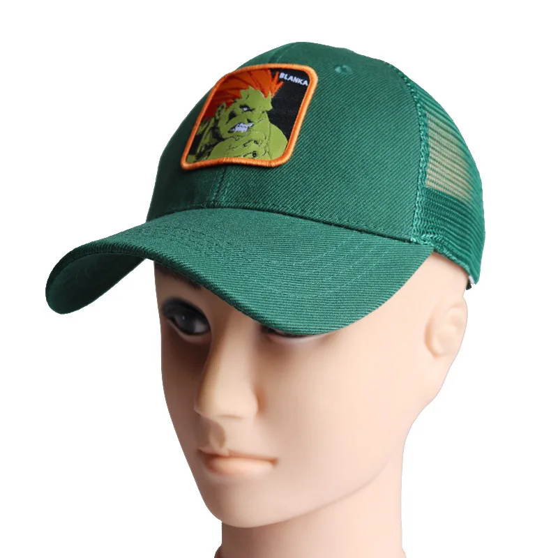 COLOR 20 Новая брендовая бейсбольная кепка Goku Dragon Ball Snapback, Высококачественная хлопковая кепка для мужчин и женщин в стиле хип-хоп, шляпа для папы, сетчатая Кепка, Прямая поставка - Цвет: COLOR 20