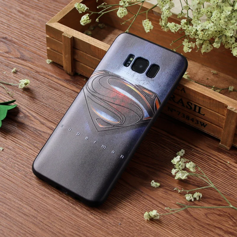 3D Relief Cute Cartoon Flowers Pattern Soft Silicone + TPU Phone Cases for Samsung Galaxy S8 plus Shockproof phone Case Cover |