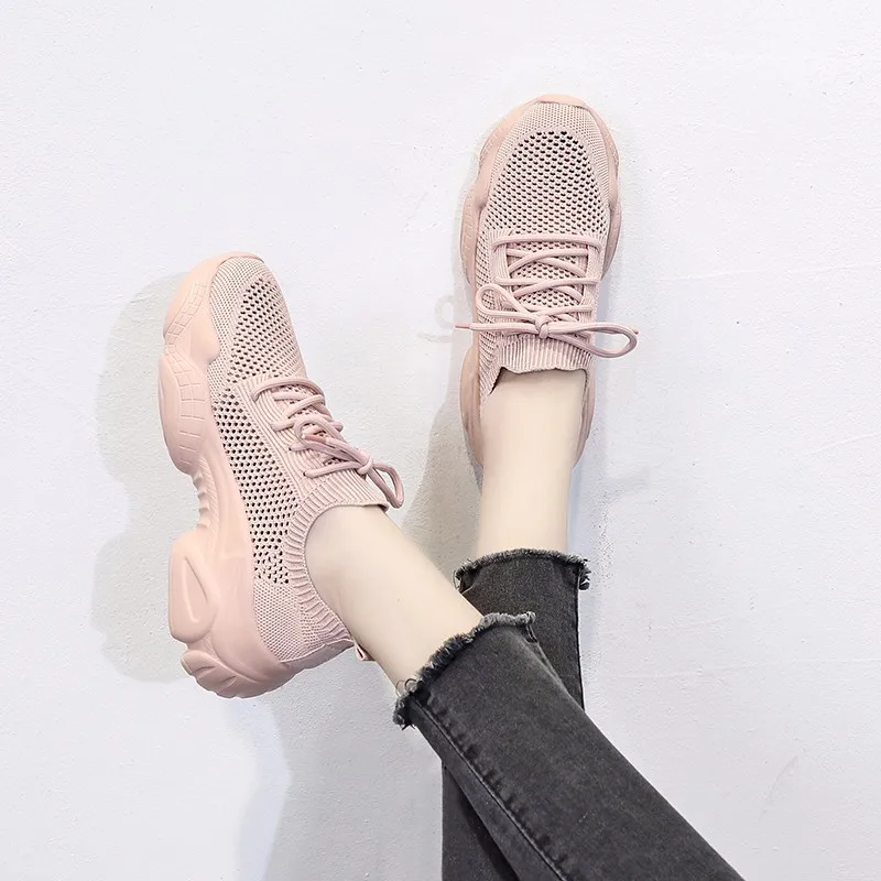 

Summer mesh breathable hollow sneakers